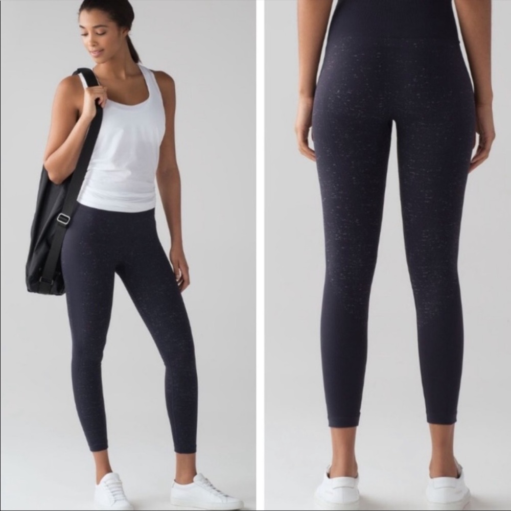 Lululemon free to flow high waisted  7/8 legging